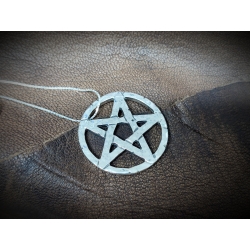 Collar pentagrama en Plata de Ley 925