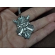 Collar guerrero enano Plata de Ley