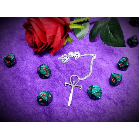 Collar Ank Vampire Plata de Ley